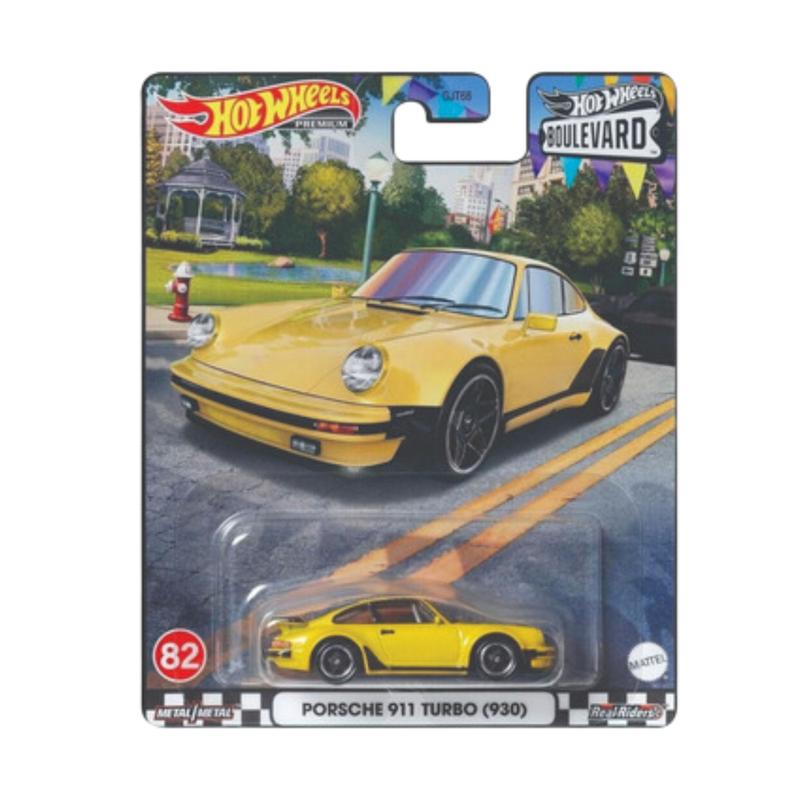 HOT WHEELS   ポルシェ911 Hot Wheels Porsche 911 Turbo 930 Amarelo Boulevard 2023 - Mattel